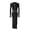 Black, variant on Omexry Maxi Sundresses for Women Women's Winter Casual Fashion Solid Color Long Sleeved Doll Neck Fishtail Dress