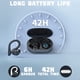 thumbnail image 2 of Deporte inalámbrico de los auriculares de Bluetooth de los auriculares de botón, prenda impermeable inalámbrica de los auriculares sobre la oreja para el entrenamiento, 2 of 5