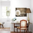 thumbnail image 2 of Farmhouse Just Breathe Wall Art Rustic Dandelion Wall Art For Living Room Bedroom Bathroom Decor White Flower Flora Dandelion Pictures Canvas Prints Artwork Framed Ready To Hang 12x18 Inch, 2 of 7