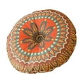 thumbnail image 1 of Cojín de suelo redondo Cojín circular Cómodo Decorativo Ligero Fácil de usar Marrón, 1 of 9
