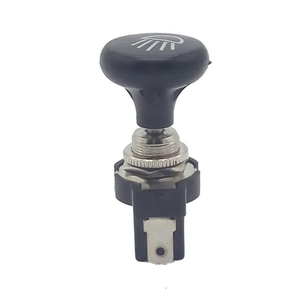 Universal 12V Golf Cart Light Switch Headlight Push Pull Switch Button
