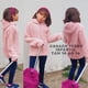 thumbnail image 2 of Abrigo Teddy Infantil Pelinho Niña Juvenil Con Capucha Sherpa Invierno Frío Blusa Chaqueta Niño Deng Xun unisex, 2 of 2