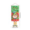 thumbnail image 4 of Amzcrzy Decoración navideña,Árbol de Navidad,Luces navideñas Letrero navideño colgante para puerta, decoración de 43 x 16 pulgadas, adorno de pared con personaje caprichoso para puerta principal, por, 4 of 6