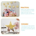 thumbnail image 3 of 24pcs Paper Gold Stars Decorative Star Cutouts Gold Stars for Bulletin Board, 3 of 6