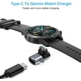 thumbnail image 3 of USB C to Garmin Watch Charger Cable Adapter,Type-C Garmin Charging Cord Adapt for Fenix 8 7 7X 6 Pro Solar,Vivoactive 6 5 4S,Venu 3 3S SQ,Forerunner 970/965/265/255/165,Tactix,Instinct 3,Epix 2, 3 of 9