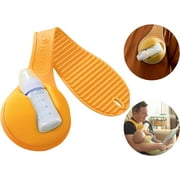 Baby Bottle Holder Hands Free:Bottle Holder for Baby, Baby Bottle Holder for Dad Anti-Shedding and Anti-Slip, Suitable for Most Bottle Sizes, Baby Bottle Holder Hands Free Feeding,Soft Silicone