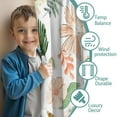 thumbnail image 3 of Blackout Kids Curtains,Pioneer Flower Floral Print Pattern Childrens Insulated Curtains Set Of 2,Bedroom Essentials,Toddler Room Decor 42"x54", 3 of 5