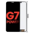 thumbnail image 2 of Esource Parts Motorola Moto G7 Power LCD Assembly Without Frame 154MM Aftermarket Plus Compatible XT1955-1/2/4/7, 2 of 7