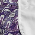 thumbnail image 4 of Dark Purple Microwave Oven Cover, Lilac Strokes Curvy Swirls and Motifs Vintage, Water Resistant Organizer with Pockets for Kitchen, 36" x 12", Fuchsia Blue Violet, by Ambesonne, 4 of 4