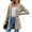 Khaki, variant on Women's Long Sleeve Cardigan Sweater Thin Lightweight Button Down Brushed Knit Tops with Pockets S~3XL