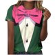 thumbnail image 1 of Camisetas Casuales de Manga Corta de la Tripulación Cuello Impreso Gráfico Tee Ligero Superior 95% Poliéster 5% Elastano, Uso Diario Camiseta Cómoda para Todo el Año, 1 of 1
