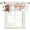 White, variant on Kitchen Curtain Valances for Windows,Funny Animal Tigers Rod Pocket Small Valance Short Window Treatment for Bedroom Bathroom Living Room,42"x12"