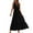 A-Black, variant on Dresses for Women Summer Casual V-Neck Maxi Dress Ladies Fashion Vacation Solid Color Sleeveless A Line Sundress Dress 2026 A-Pink XXL