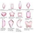 thumbnail image 3 of Milue Nail Rhinestones Art Charms Nail Charms Heart Nail Art Charms DIY Nail Supplies, 3 of 20