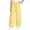 Yellow, variant on Girls Barrel Sweatpants Kids Wide Leg Baggy Active Athletic Sweat Pants Lightweight School Hip Hop Dance Outfits