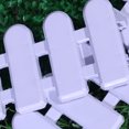 thumbnail image 3 of OULII 2pcs Miniature Garden Fence Mini Plastic White Decorative Fence Fairy Garden, 3 of 8