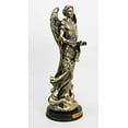 thumbnail image 2 of 8" Tall Catholic Church Saint Archangel Gabriel With Scroll Message Decorative Figurine, 2 of 3