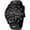 Black, variant on Mens Watch Casual Sports Watches (Chronograph/Waterproof/Luminous/Calendar) Silicon Band Fashion Quartz Watch for Men