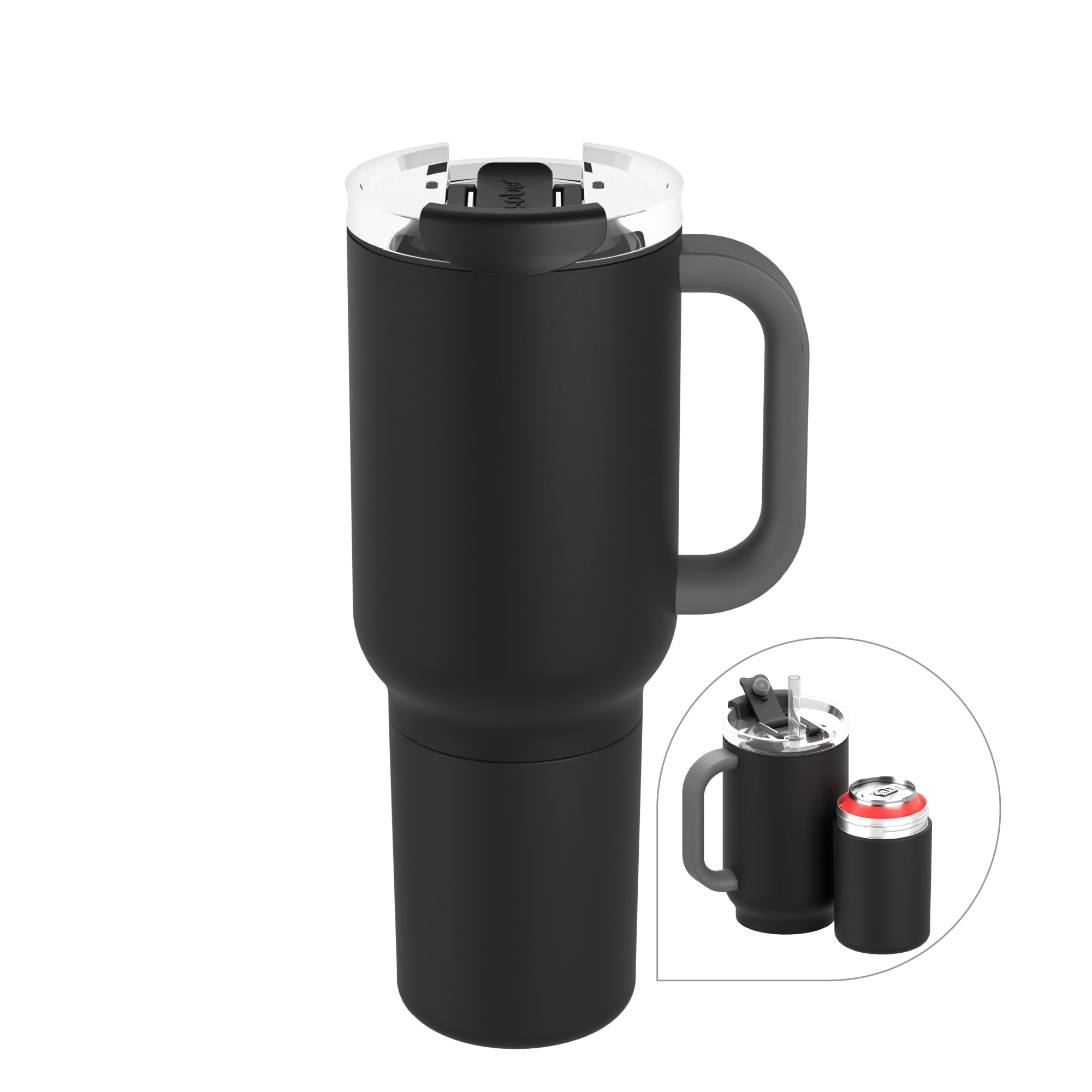 Asobu Duplex Puramic Multi Function 34oz Coffee and Beer Tumbler With Straw