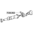 thumbnail image 2 of Febest DRIVE SHAFT BEARING # TCB-002 OEM 37230-42010, 2 of 2