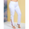 thumbnail image 1 of Jeans Talla Extra Delgados Cinta Lateral Rosegal Vaqueros de talla grande, 1 of 5