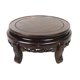 thumbnail image 1 of Bandeja circular for bonsái, soporte portátil de madera for macetas, ideal for decoración del hogar y la oficina., 1 of 6