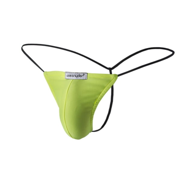 Joe Snyder - Joe Snyder G-String Polyester-Yellow-One Size Fit Most ...