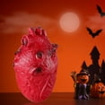 thumbnail image 4 of Realistic Heart Props for Halloween Party Decorations and Scary Pranks Eerie Body Parts Model Haunting House Accessories, 4 of 9