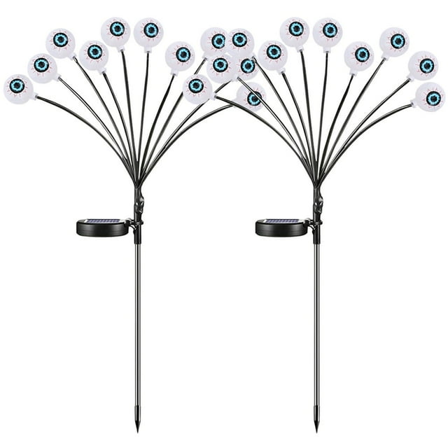 Halloween Decor Green Eyeball Swaying Firefly Light 600mAh Outdoor Swaying Light