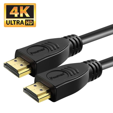 Insten 50' Long 4K HDMI Cable 1080p High-Speed with Ethernet 50 Feet 50FT Black (version 1.4) for PS3 PS4 XBox 360 One HDTV Blu-Ray DVD Laptop PC Supports 3D Full