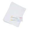 600 pcs Matte White Printable Tickets with Tear-Away Stubs - White