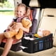 thumbnail image 5 of Back Seat Car Organizer With Tissue Box Passenger Seat Organizer Handbag Holder Coffee Cup Drink Holder for Console Front Toy Books Storage for Kids (Black), 5 of 6