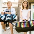 thumbnail image 3 of Wildkin Kids Overnighter Duffel Bag for Boys & Girls, Features Two Carrying Handles and Removable Padded Shoulder Strap, BPA & Phthalate Free (Sharks Blue), 3 of 8