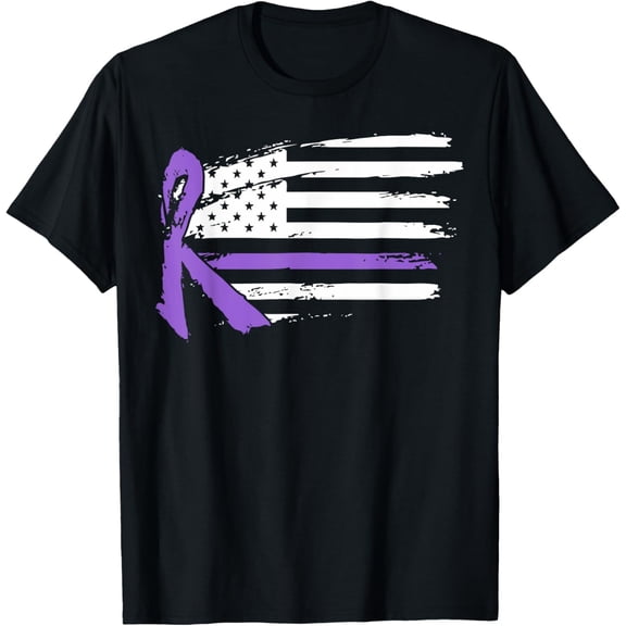 men and women can wear, Lupus Awareness Month American Flag Autoimmune Disease T-Shirt