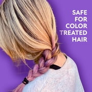 Fun In by Sun In, One Day Temporary Hair Color Washable Brush In System, Purple, Unisex, 1 oz