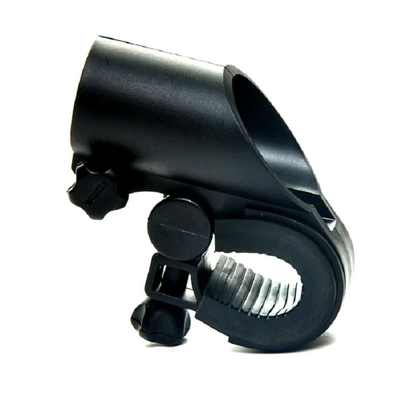 Cheers.US Bike Lamp Mount Sturdy Wear-resistant Plastic Non-slip Bike Flashlight Holder Universal Bike Bicycle Flashlight Lamp Mount Clamp Stand Holder