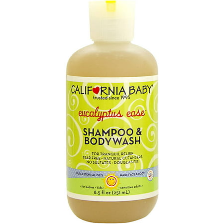 California Baby Eucalyptus Facilité Shampooing & Bodywash, 8,5 fl oz