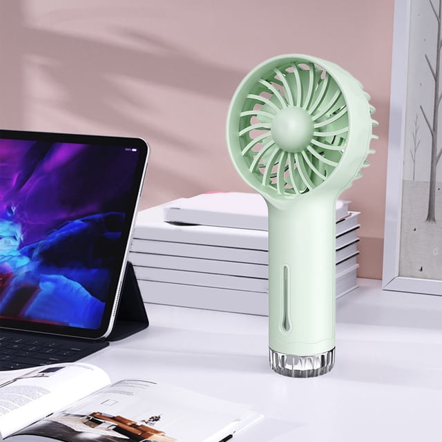Birdeem Portable Misting Fan, USB Rechargeable Mini Cooling Fan with Humidifying Spray, Compact Size Personal Fan for Travel and Indoor Outdoor Use