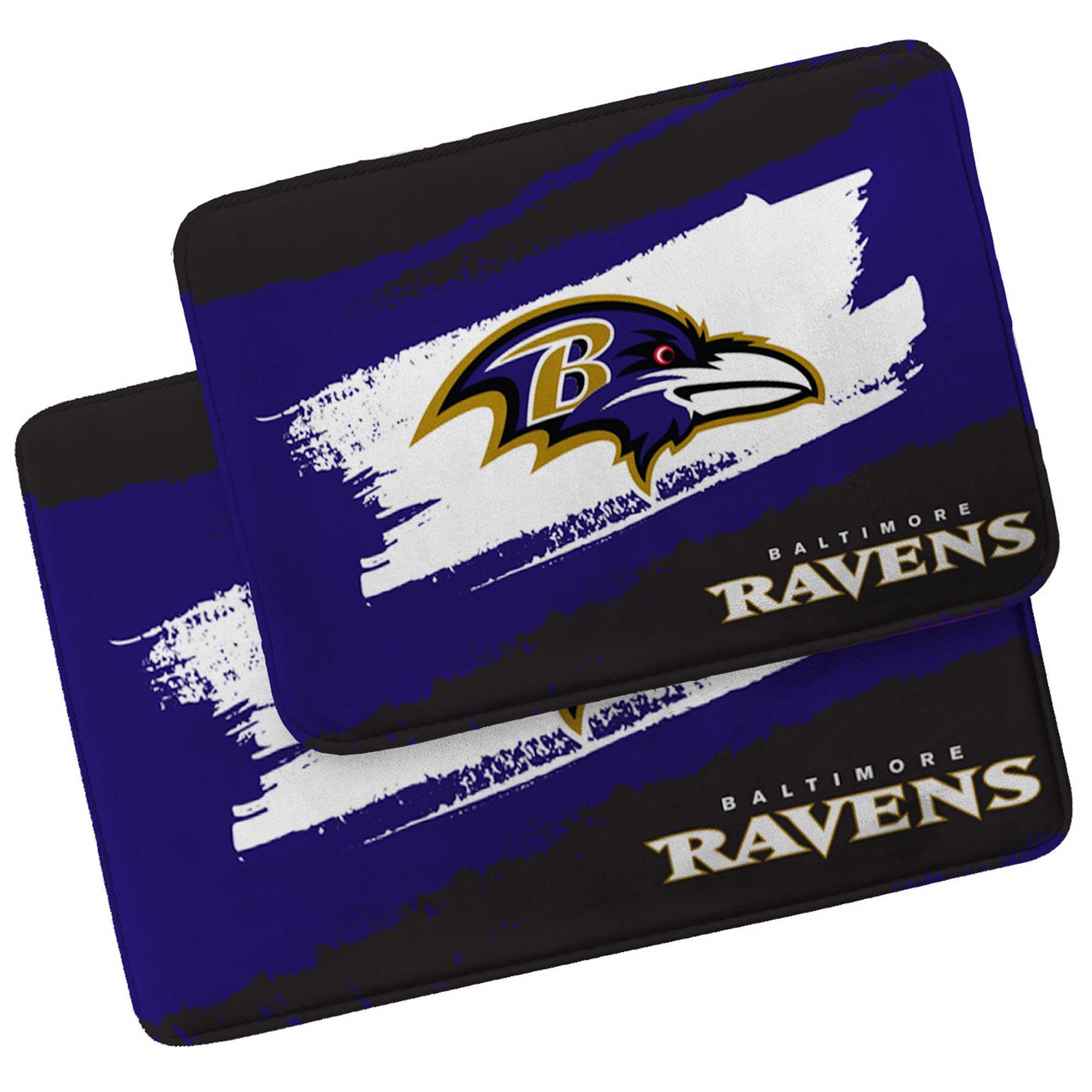 Pegasus Baltimore Ravens Shower Curtain & Bath Mat Set