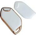 thumbnail image 5 of TPU for Kia Key Cover with Keychain Keyless Entry Remote Control Key Fit for Kia Telluride 2023/2024 Smart Key Fob Shell (White), 5 of 11