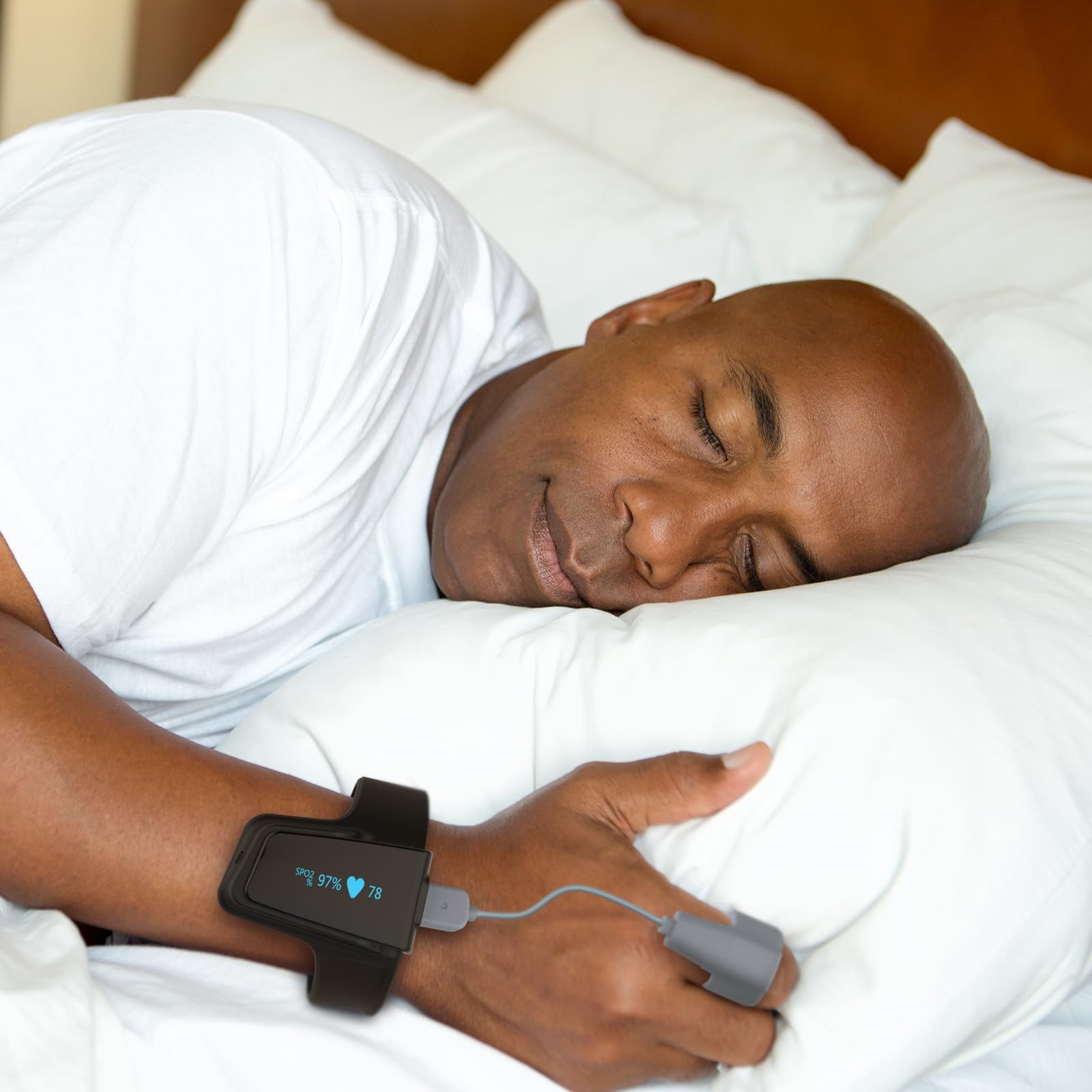 Vibeat Wearpulse Continuous Sport Wristband - Track Heart Rate & Pulse Strength for Fitness & Wellness