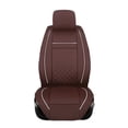 thumbnail image 1 of Speravity Funda para silla de coche, Protector decorativo Interior de cuero para automóvil, reemplazo de equipo de decoración automotriz cómodo Herramientas de reparación de automóviles Café Speravity VI017126-04, 1 of 6