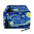 thumbnail image 2 of TSOVTHRID Starry Night Print 2 Slice Toaster Cover with Drawstring Easy to Use, Dust Protection Bread Maker Covers Toaster Oven Cloth Protector, 2 of 8