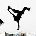 thumbnail image 1 of Freestyle Handstand Dance Wall Decal Sticker, Wallmonkeys Peel & Stick Vinyl Graphic (24 in H x 23 in W), 1 of 4