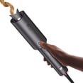 thumbnail image 6 of Automatic Rotating Curling Iron - Beach Waves Curling Wand, Portable Hair Curler, Dual Voltage & Lightweight for Travel, Ceramic Coating, 1 Inch, Metallic Gray, 6 of 6
