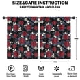 thumbnail image 2 of Pioneer Flower Floral Print Pattern Teens Curtains,Teens Insulated Curtains Set Of 2,Bedroom Essentials,Toddler Room Decor 42"x54", 2 of 4