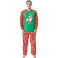 thumbnail image 6 of Nickelodeon Mens' SpongeBob SquarePants Krabby Christmas Pajama Set, 6 of 6