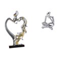 thumbnail image 1 of Figura de pareja abstracta romántica para dormitorio, sala de estar, oficina, mesa, estantería, armario, boda, decoración del hogar, adorno, 1 of 8