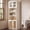 White, variant on S-HOME 71” Tall Kitchen Pantry Cabinet Anti-Tip Organizer with Open Shelves and Rattan Doors Extra Deep 15.8 Inch for Storage Solutions, Brown