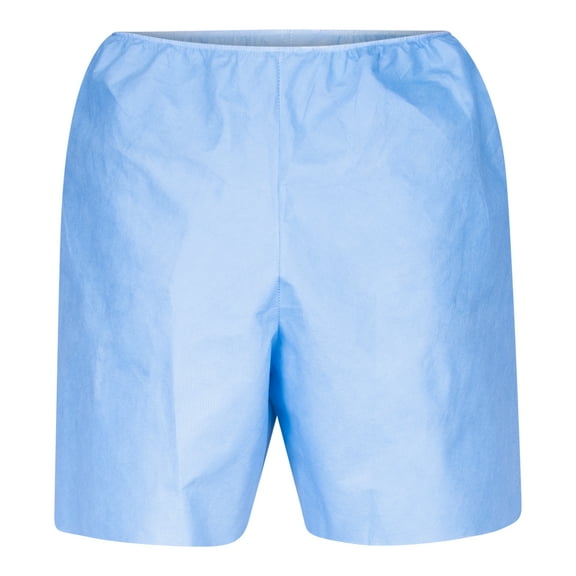 DisposableGowns.com Exam Shorts, Blue, X-Large, 50 ct